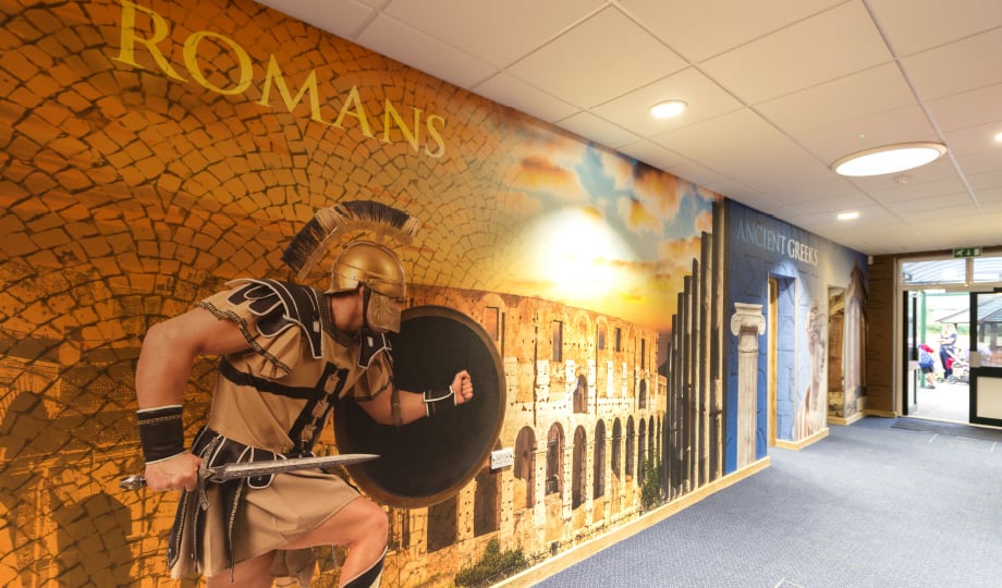 Lee Chapel Primary School Murals for corridors
