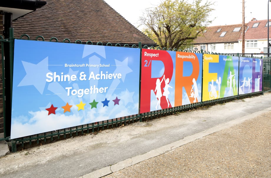 Braintcroft Primary School - values boards