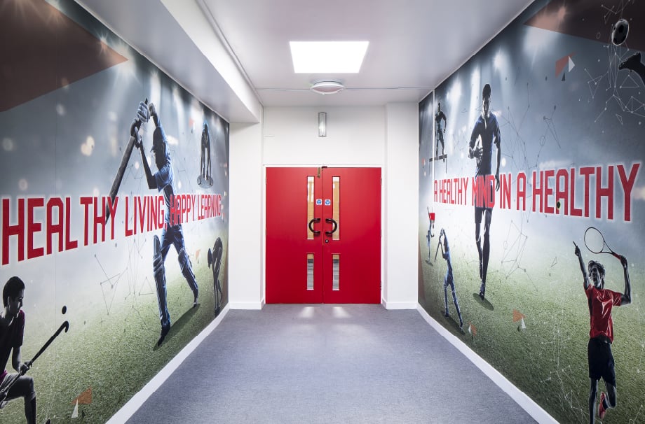 Summer Fields School Sports Hall Wall Art