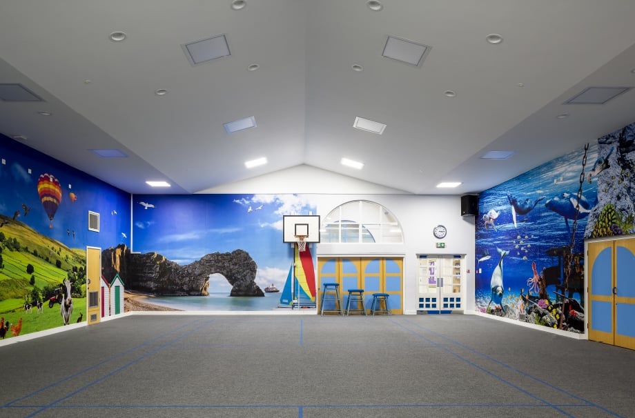 Frederick Bird Primary School - School Hall Wall Art