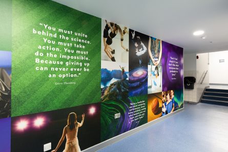 PYS Willingdon community school curriculum wall art